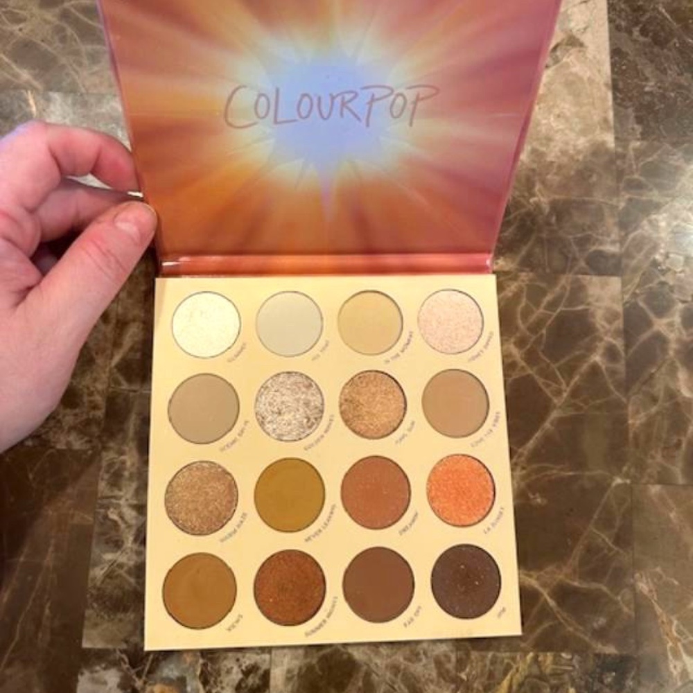 Colourpop Golden Hour Eyeshadow Palette